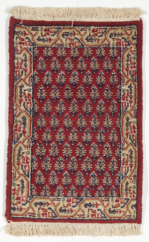 Traditional Hand Knotted Red Wool Rug 1'4 x 2' - IGotYourRug