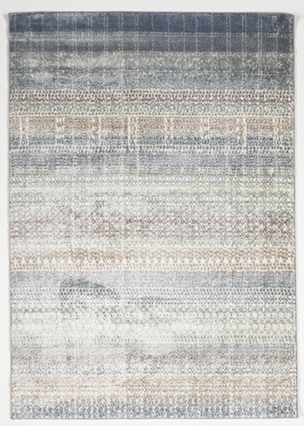 Moroccan Machine Made Multicolor Blue Manmade Rug 5'3 x 7'6 - IGotYourRug