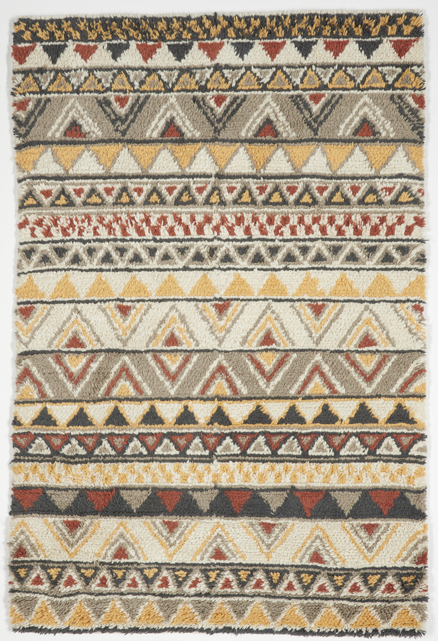 Transitional Machine Made Multicolor Rug 5' x 8' - IGotYourRug