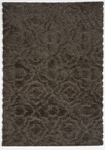 Solid Machine Made Brown Rug 5' x 8' - IGotYourRug