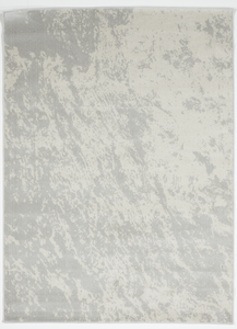 Solid Contemporary Machine Made Gray Rug 5'3 x 7'3 - IGotYourRug