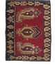 Traditional Hand Knotted Red Blue Rug 2' x 2'8 - IGotYourRug