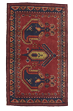 Traditional Hand Knotted Red Blue Rug 2' x 3'2 - IGotYourRug