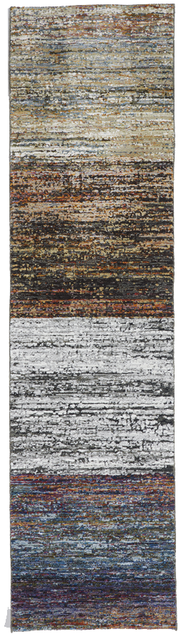 Contemporary Machine Made Multicolor Runner Rug 2'3 x 8' - IGotYourRug