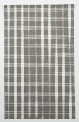 Contemporary Machine Made Gray White Rug 5' x 8' - IGotYourRug
