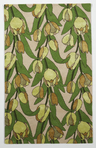 Contemporary Tufted Flowers Pink Green Multicolor Rug 5' x 8' - IGotYourRug