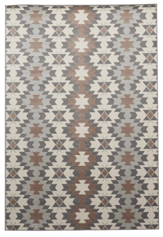 Contemporary Machine Made Multicolor Rug 5' x 8' - IGotYourRug