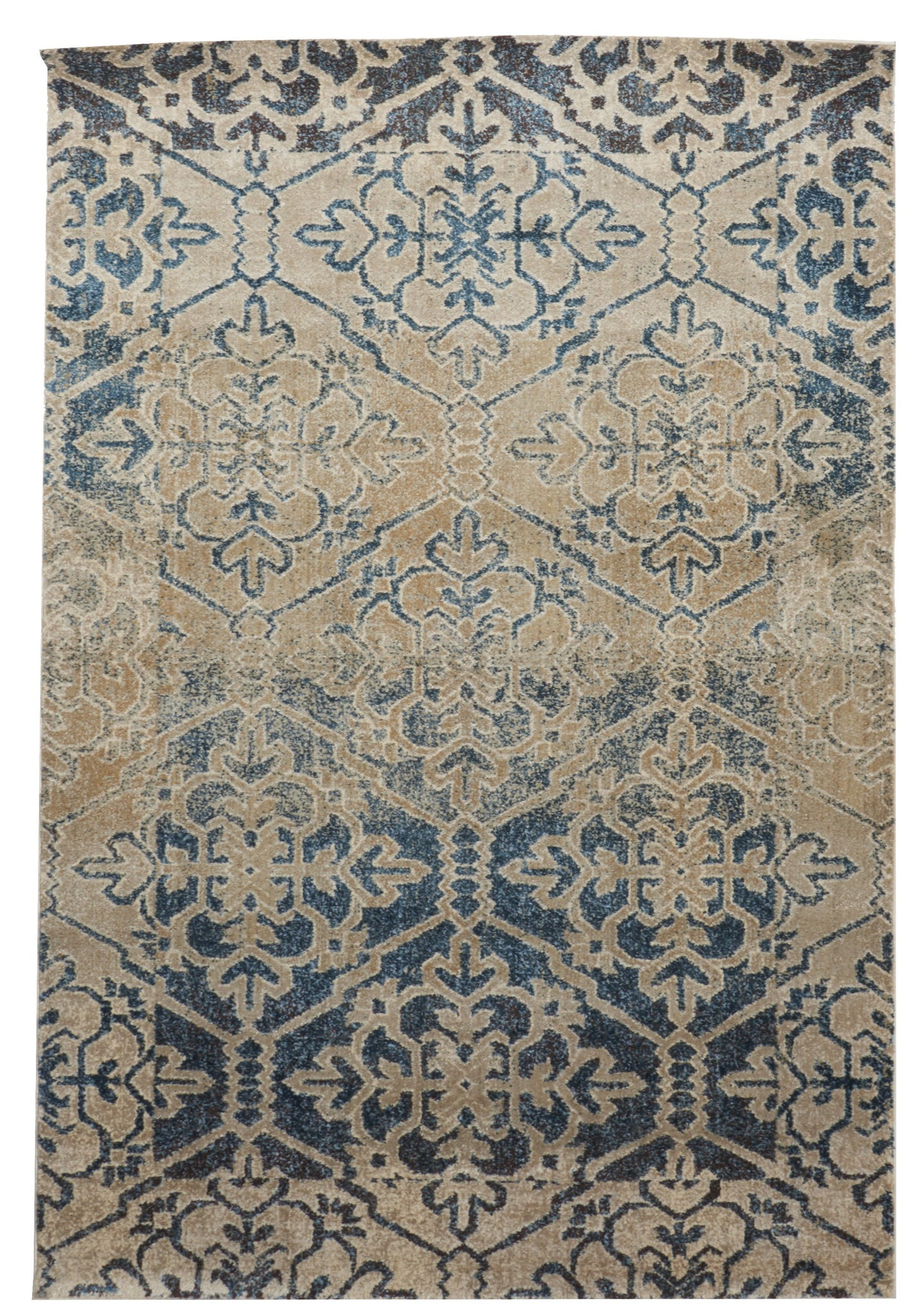 Transitional Machine Made Beige Tan Rug 5' x 8' - IGotYourRug