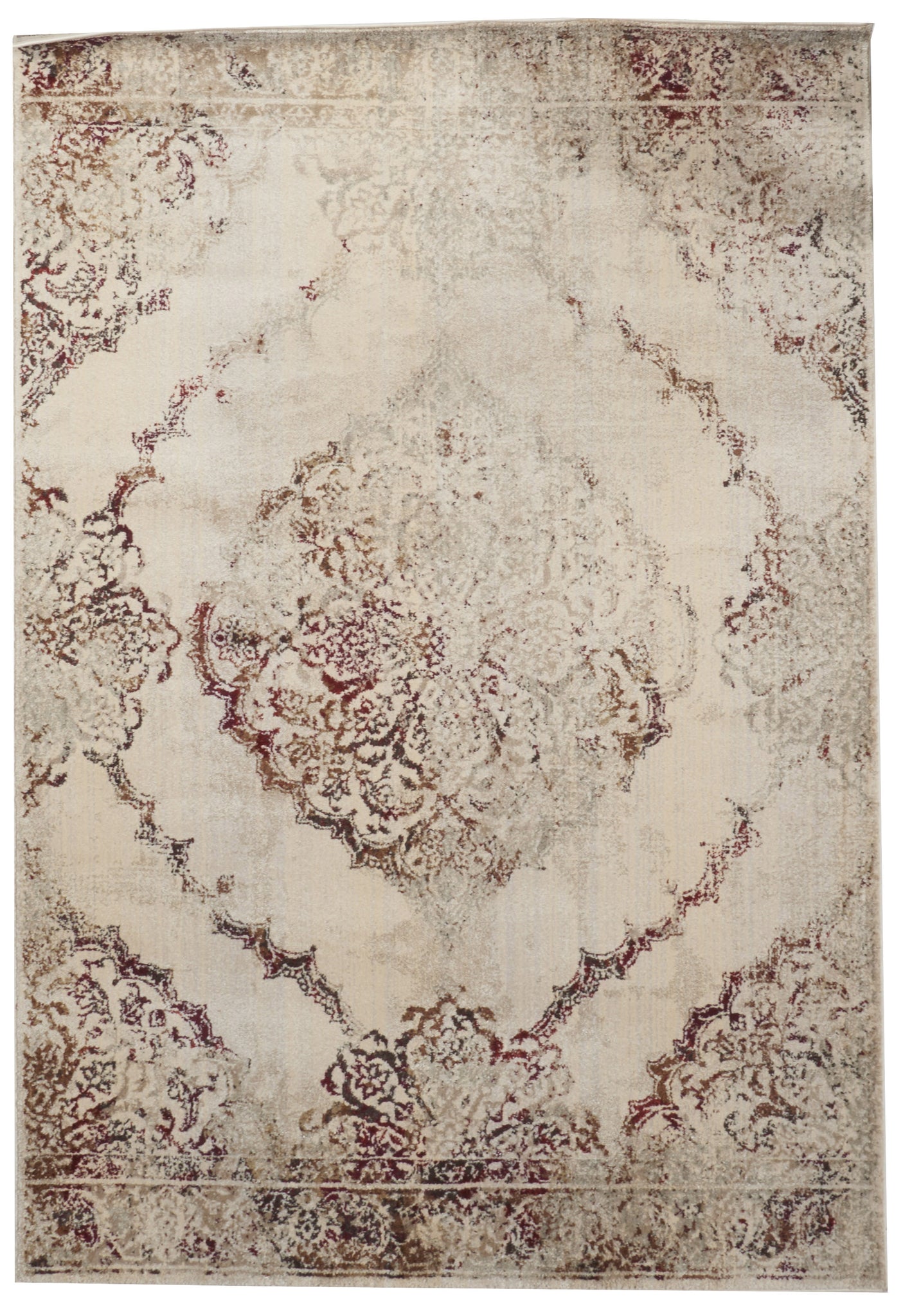 Transitional Machine Made Beige Rug 5' x 8' - IGotYourRug