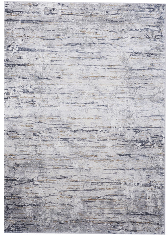 Contemporary Machine Made Gray Rug 5' x 7'6 - IGotYourRug