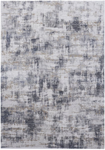 Contemporary Machine Made Gray Rug 5' x 7'6 - IGotYourRug