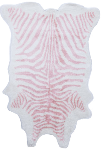 Animal Tufted White Pink Rug 5' x 8' - IGotYourRug