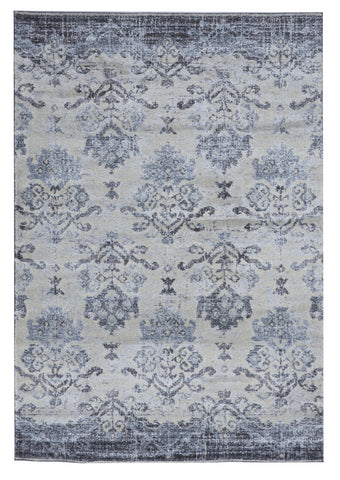 Transitional Machine Made GrayManmade Rug 5'3 x 7'7 - IGotYourRug