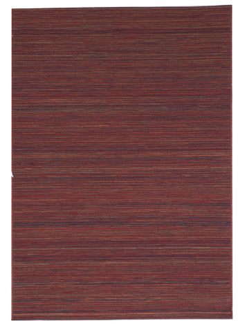 Indoor/Outdoor Machine Made Red Multicolor Manmade Rug 5'3 x 7'6 - IGotYourRug