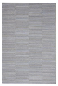 Indoor/Outdoor Machine Made Gray Manmade Rug 5'3 x 7'6 - IGotYourRug