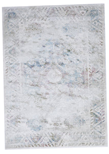 Transitional Machine Made Ivory Wool Rug 5'3 x 7'3 - IGotYourRug