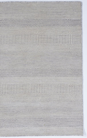 Contemporary Hand Knotted Gray Wool Rug 3' x 4'10 - IGotYourRug