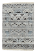 Transitional Hand Knotted Gray Wool Rug 2' x 3' - IGotYourRug