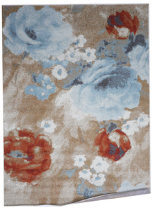 Floral Contemporary Machine Made Multicolor Rug 7'10 x 10'10 - IGotYourRug