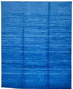 Contemporary Machine Made Blue Olefin Rug 8' x 10' - IGotYourRug