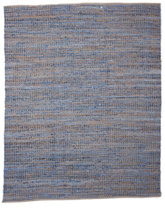 Natural Blue & Gray Jute Rug 8' x 10' - IGotYourRug