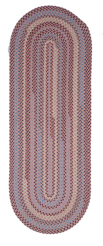 Braided Contemporary Multicolor Nylon Runner Rug 2'6 x 6'10 - IGotYourRug