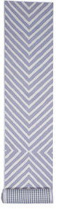 Transitional Tufted Gray White Runner Wool Rug 2'7 x 15'1 - IGotYourRug