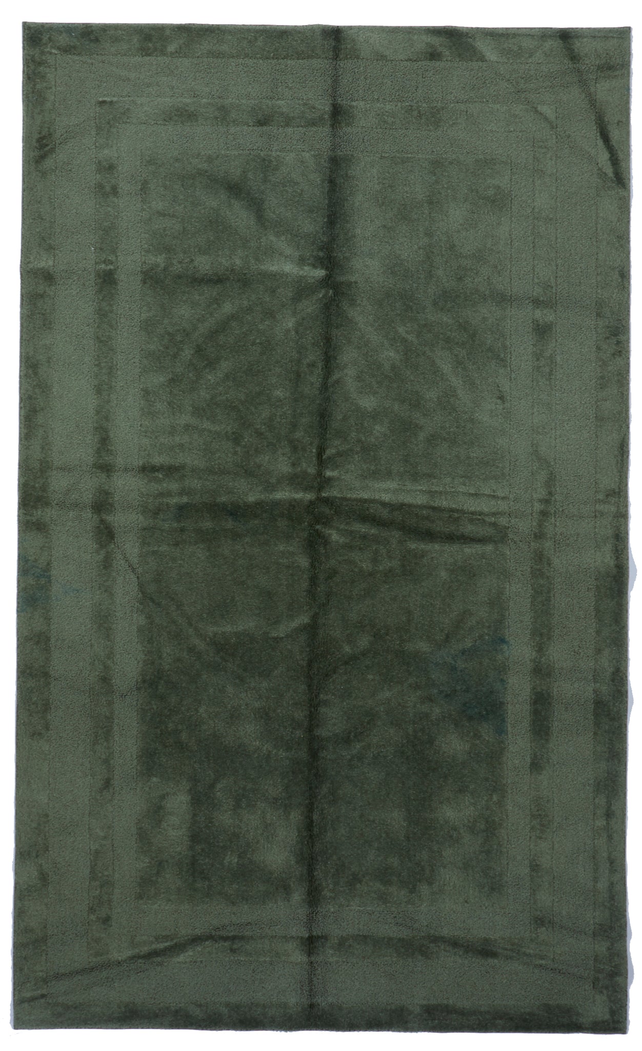 Transitional Tone on Tone Machine Made Green Rug 5' x 8'3 - IGotYourRug