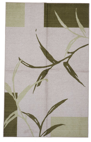 Transitional Machine Made Beige Green Rug 5' x 8' - IGotYourRug