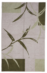 Transitional Machine Made Beige Green Rug 5' x 8' - IGotYourRug