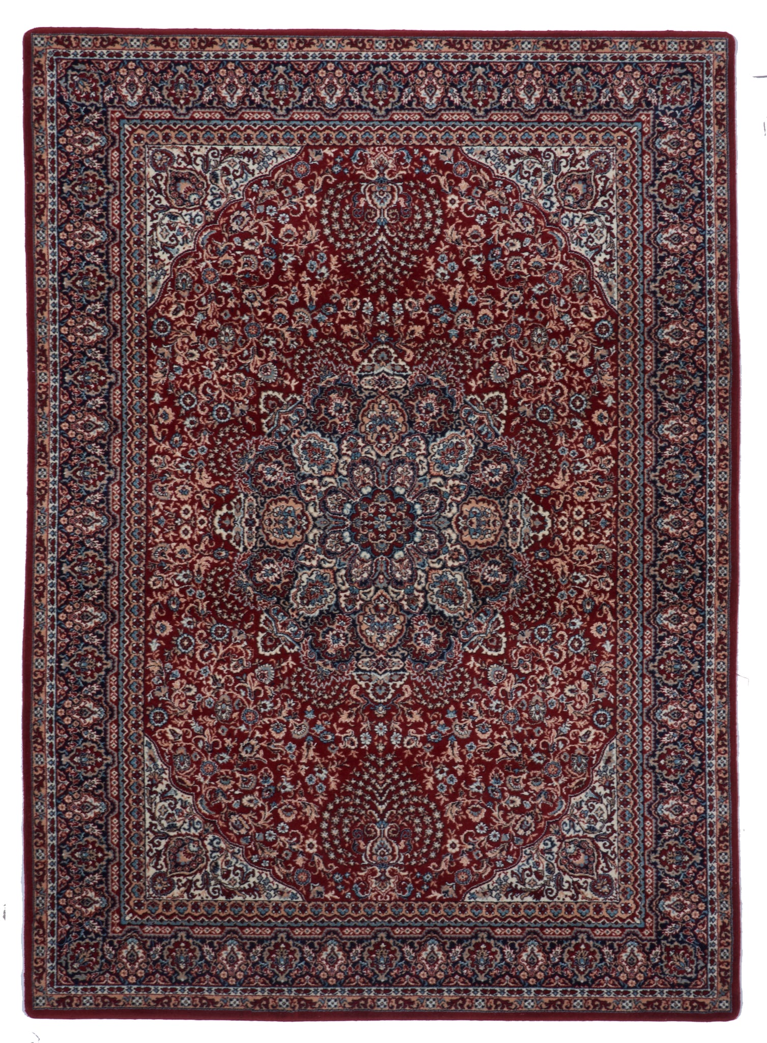 Traditional Machine Made Red Wool Rug 5'8 x 7'10 - IGotYourRug