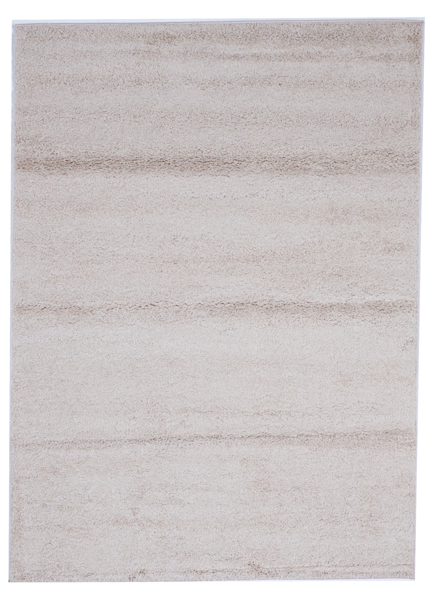 Solid Contemporary Machine Made Beige Rug 5'3 x 7'3 - IGotYourRug