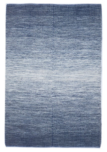 Transitional Woven Blue Wool Rug 5' x 7'3 - IGotYourRug