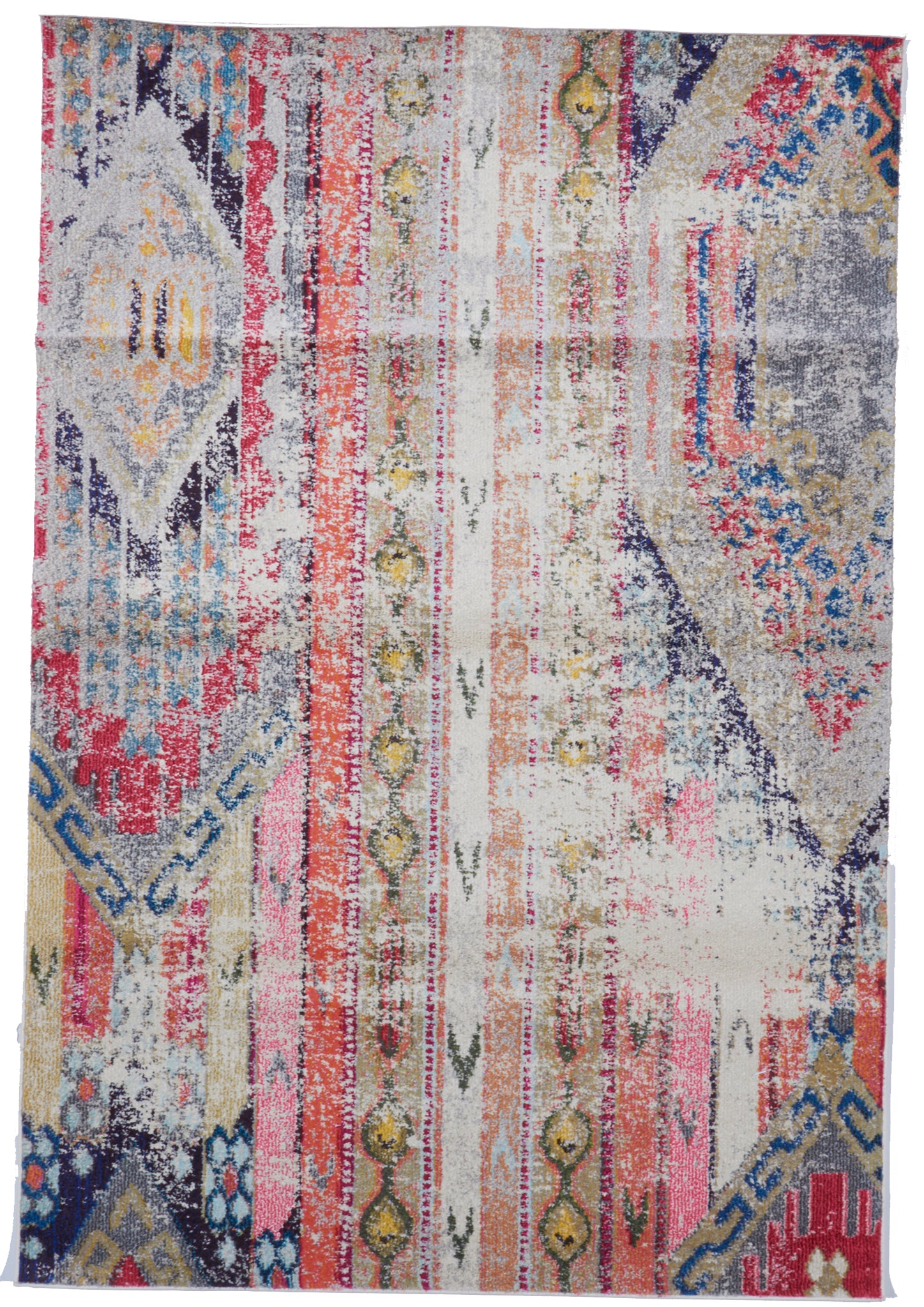 Contemporary Machine Made Multicolor Rug 5'1 x 7'6 - IGotYourRug