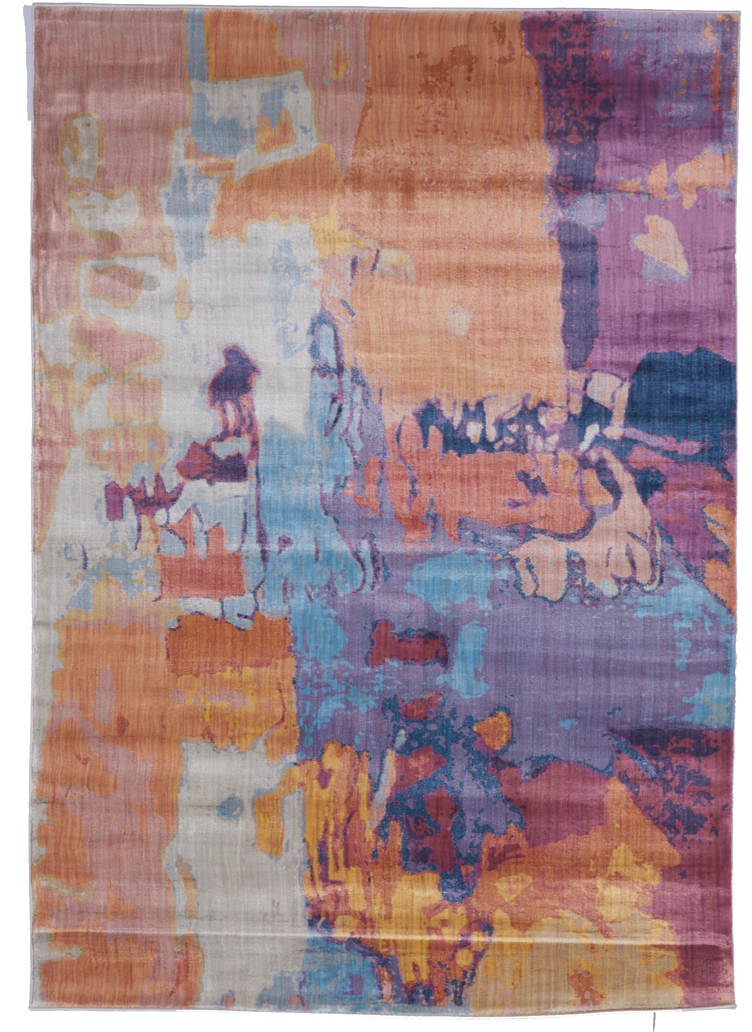 Transitional Machine Made Multicolor Rug 5'3 x 7'6 - IGotYourRug