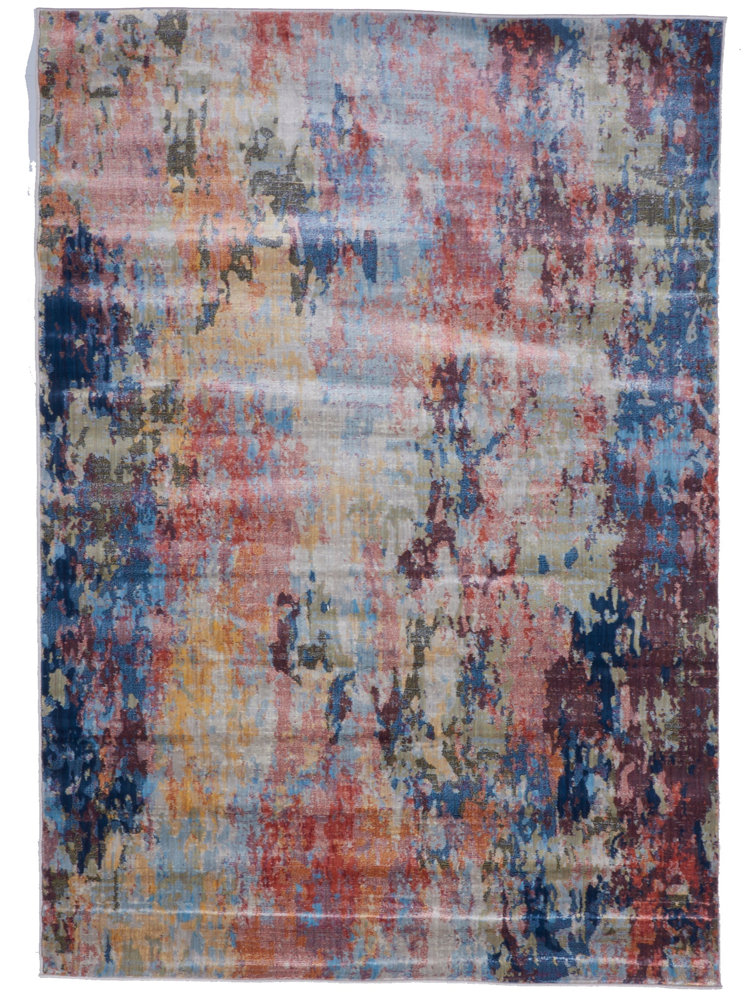 Transitional Machine Made Multicolor Rug 5'3 x 7'6 - IGotYourRug