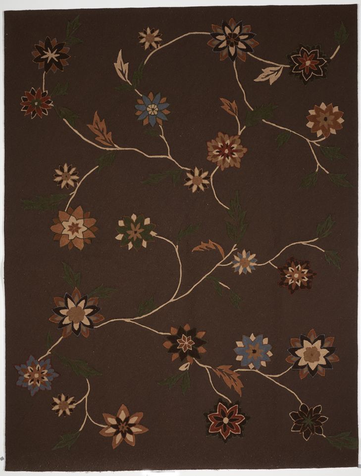 Indoor/Outdoor Machine Made Brown Rug 8' x 10'6 - IGotYourRug