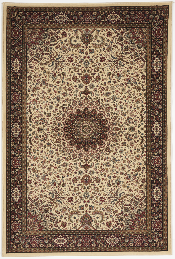 Traditional Machine Made Ivory Manmade Rug 4' x 6' - IGotYourRug