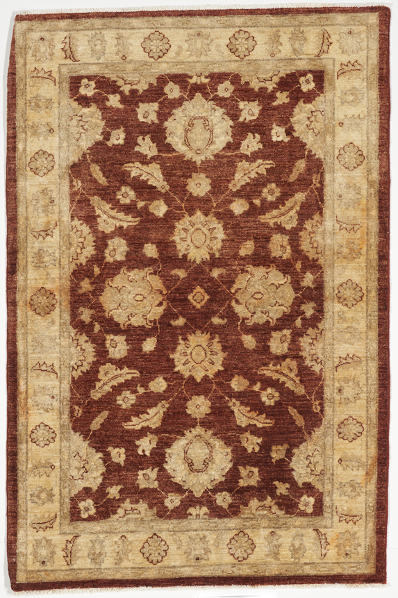 Traditional Hand Knotted Rust Wool Rug 3'10 x 5'9 - IGotYourRug