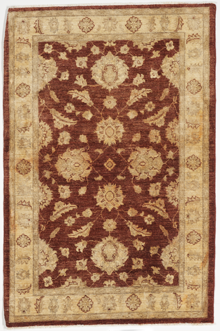 Traditional Hand Knotted Rust Wool Rug 3'10 x 5'9 - IGotYourRug