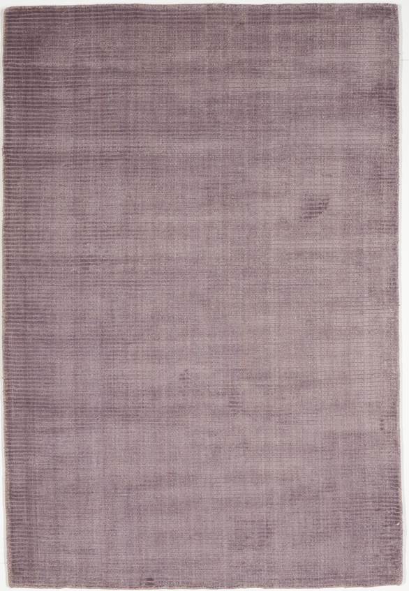 Solid Tone on Tone Tufted Pink Wool Rug 4' x 5'8 - IGotYourRug