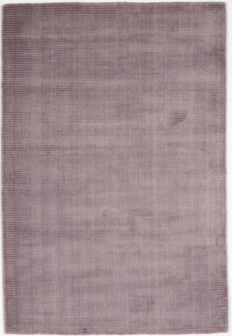 Solid Tone on Tone Tufted Pink Wool Rug 4' x 5'8 - IGotYourRug