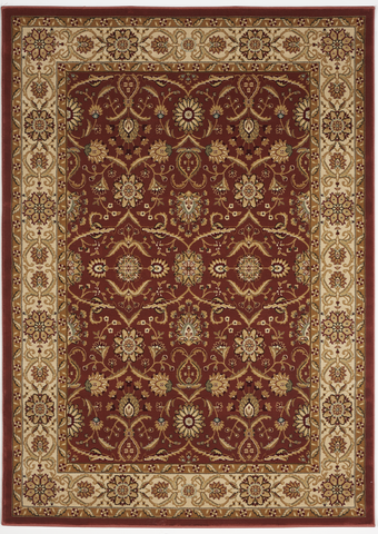 Traditional Machine Made Red Rug 5'3 x 7'4 - IGotYourRug