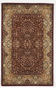 Traditional Machine Made Burgundy Rug 3'9 x 5'9 - IGotYourRug