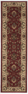 Traditional Machine Made Red Runner Rug 2'3 x 7'9 - IGotYourRug