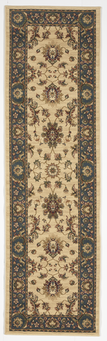 Traditional Machine Made White Ivory Runner Rug 2'3 x 7'9 - IGotYourRug