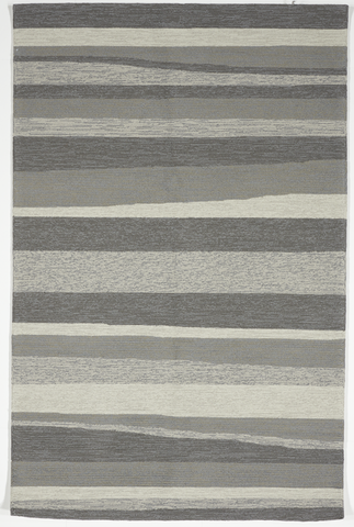 Indoor/Outdoor Machine Made Gray Rug 5' x 7'6 - IGotYourRug